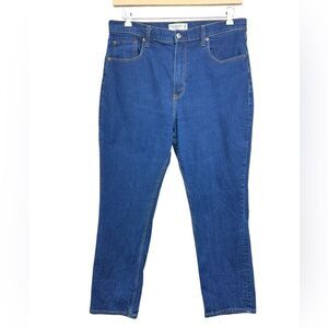 Abercrombie & Fitch The Slim Straight Ultra High Rise Jeans Womens 14 Short /32